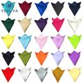 Luxury 36 Colors Hanky Men's Handkerchief Solid Color White Black Red Pocket Square 22cm Wedding Business Party Chest Towel. 