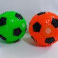 Spicky Squeeze Sound Bouncing Ball with Flashing LED Lights-Kids Ball Toy. 