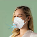 Reusable Smart Face Mask Fan Electric Air Purifier Ventilation Mini Fans Mouth Mask for Outdoor Sports Ventil Exhaust FS148.