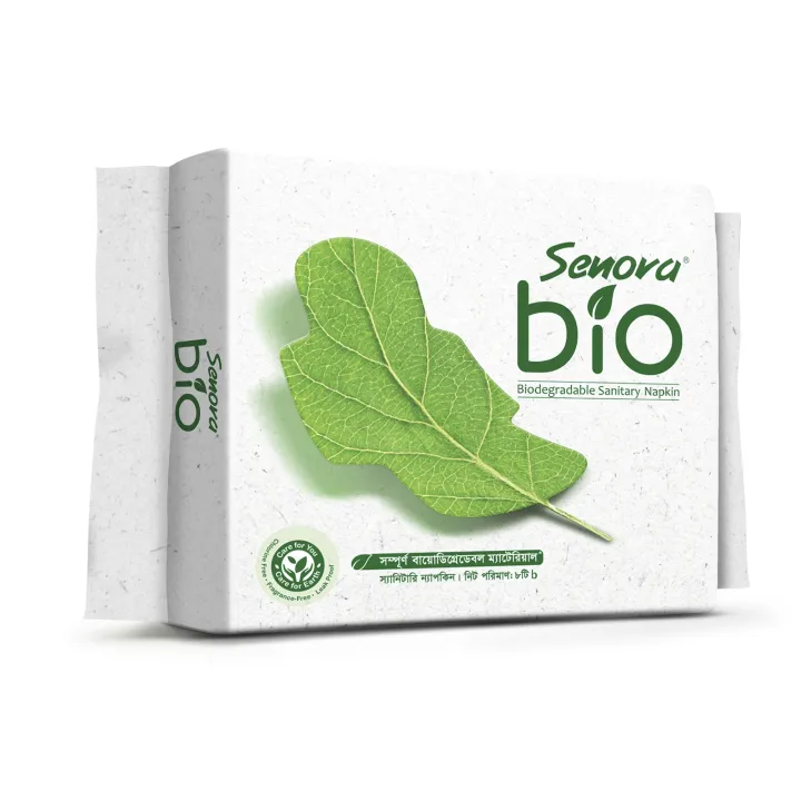 Senora Biodegradable Sanitary Napkin 8 Pads - pad