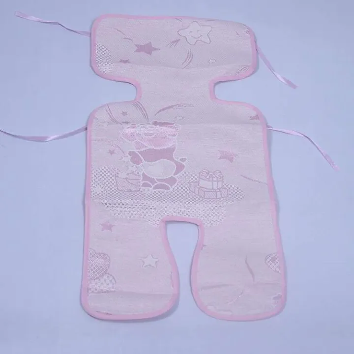 Baby%20baby%20five%20point%20mat,%20children's%20stroller%20ice%20silk%20cool%20mat%20-%20Image%204