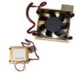 Heatsink With Cooling Fan For Thermostatic Cooler & High Power Led'S - Efficient Cooling For Optimal Performance.