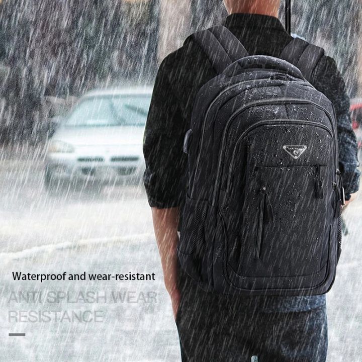 Waterproof%20Laptop%20Backpack%20Men%20USB%2018%20Inch%20Backpacks%20Oxford%20Black%20Solid%20Color%20Large%20Capacity%20Rucksacks%20Teen%20Student%20School%20Bags%20-%20Image%202