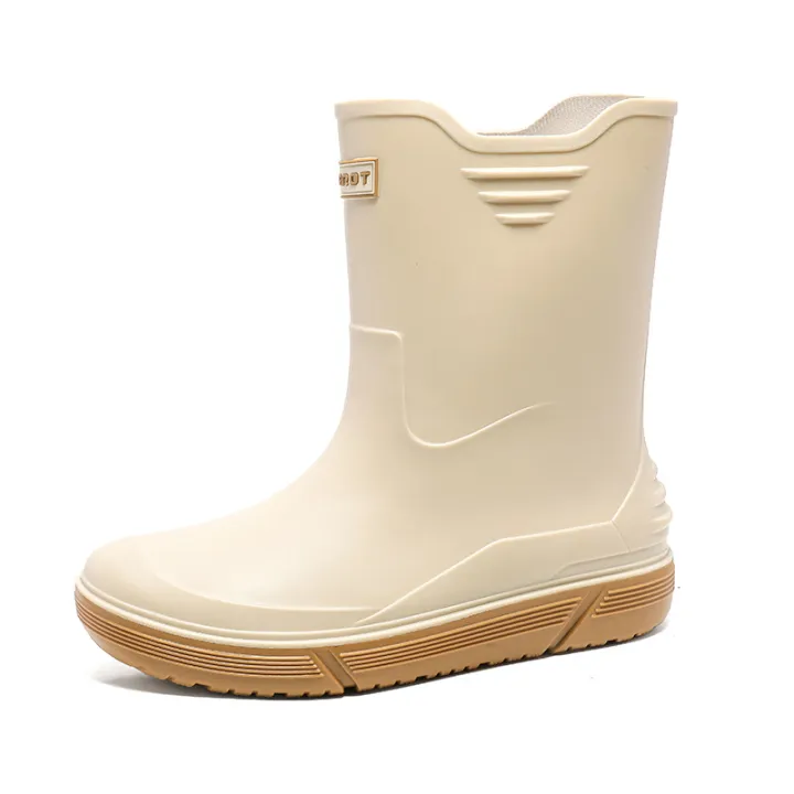 2024%20New%20Rain%20Boots%20Fashion%20Mid-Barrel%20Men's%20Thick-soled%20Waterproof%20Shoes%20Non-slip%20Rain%20Boots%20Adult%20Fishing%20Takeaway%20Rubber%20Shoes%20-%20Image%205