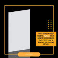 5mm PVC Board White for handmade Craft and DIY Project. 