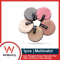 1pcs Multicolor Lazy Pineapple Shaped Reusable Fiber Make Up Remover Clean Sponge.