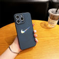Fashion personality NIKE big brand laser lambskin case for iPhone 15 Pro Max 14 13 12 pro 11 soft cover. 