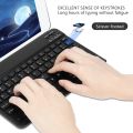 Bluetooth Keyboard & Mouse Combo for Mac, PC, Laptops, iPad, Tablets | Rechargeable Keyboard and Silent Mouse | Ultra-Slim, Quiet Typing, Wireless, Portable and Lightweight Keyboard Mouse Set. 