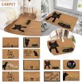 Cat And Dog Welcome Mats For Front Door Funny Door Mats Indoor Cartoon Entrance Doormats Carpets Rugs For Home Bath Living Room. 