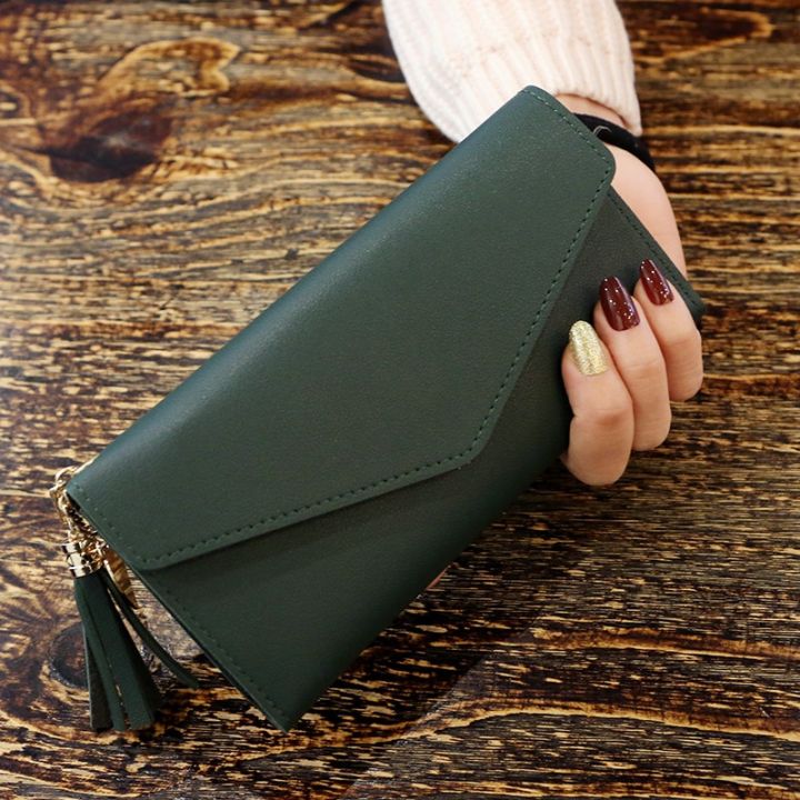 Tassel%20Women%20Wallet%20Fashion%20Wallets%20Multifunction%20PU%20Leather%20Women's%20Long%20Design%20Purse%20Female%20Card%20Holder%20Long%20Lady%20Clutch%20Purse%20-%20Image%202