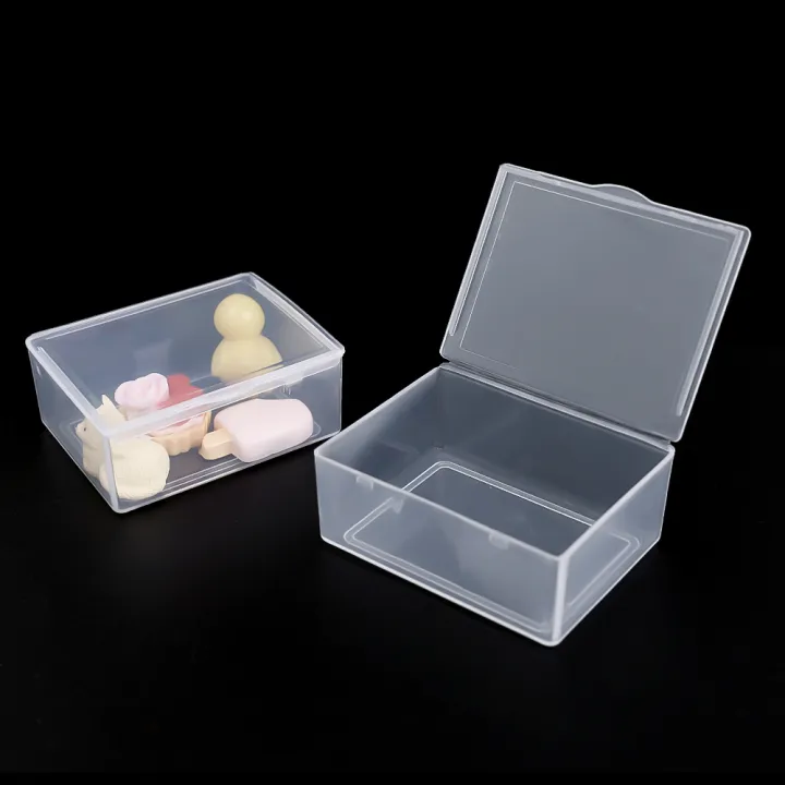 1/5/10Pcs%20Mini%20Rectangular%20Box%20With%20Lid%20Transparent%20Plastic%20Storage%20Boxes%20Dustproof%20Durable%20Storage%20Case%20Container%20Jewelry%20Packing%20Box%20-%20Image%206