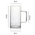 700ml Coffee Mug Handmade Heat Resistance Clear Glass Coffee Mug Tea Milk Juice Cup Water Drinking Mug Office Drinkware.