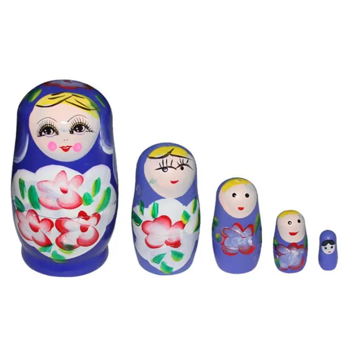 Russian%20Nesting%20Dolls%20Matryoshka%20Handmade%20Wood%20Matryoshka%20Dolls%20Wood%20Stacking%20Toy%20Toddler%20Doll%20For%20Kids%20Gift%20Halloween%20Wishing%20-%20Image%203