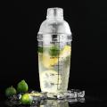 Leak-proof PC Cocktail Shaker with Scale Bartender Party Drink Mixer Kitchen Gadgets Bar Party Bartender Tools Bar Accessories.