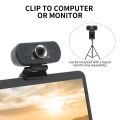Full HD 1080P Web Camera With Noise Cancellation Microphone Skype Streaming Live Camera for Computer Android TV.