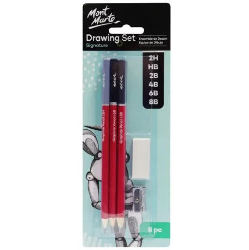 Mont%20Marte%20Drawing%20Set%208%20Pcs%20Set%206%20Grades%20of%20Graphite%20Pencils%202H%20HB%202B%204B%206B%20and%208B%20Includes%20Eraser%20and%20Metal%20Sharpener%20-%20Image%203