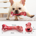 Dog Chews Toys Leak Food Bone Molar Cleaning Anti-Bite Non-Toxic Dogs Bones For Medium Large Dog Care. 