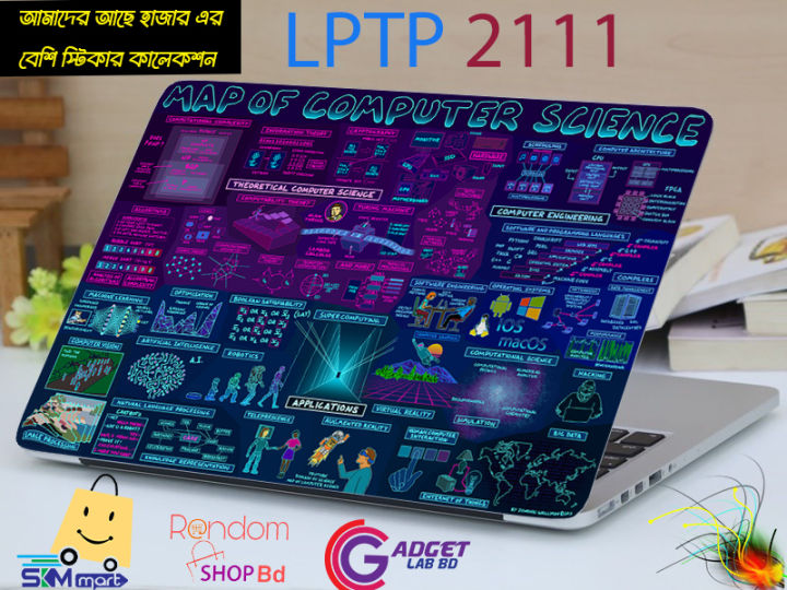 Computer%20science%20%20Map%20Laptop%20Sticker%20Laptop%20Skin%20Sticker%20&%20Laptop%20Skin%20for%20laptop%20Back%20Side%20Decoration%20-%20Image%202