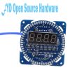 【Alizeker Mall】DS1302 clock temperature display alarm clock function Rotating LED clock kit. 