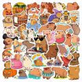 10/30/50PCS New DIY Capybara Animal Sticker Cartoon Creative Anime iPad Desk Luggage Guitar Car Decoration Waterproof Wholesale.