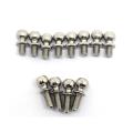 【Toy life hall】12Pcs Metal Hex Ball Head Screws for Wltoys 144001 144002 124016 124017 124019 RC Car Spare Parts Accessories.