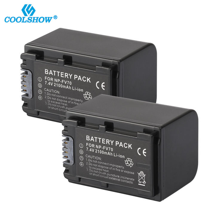 NP%20FV70%20NP-FV70%20NPFV70%20Battery%20for%20Sony%20NP%20FV50%20FV30%20HDR-CX230%20HDR-CX150E%20HDR-CX170%20CX300%20Z1%202100mAh%20Camera%20Batteries%20-%20Image%203