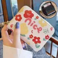 Stylish Waterproof Mini Wallet for Women and Girls, Cartoon Pattern, PU Material, Compact and Fashionable Design, 11.5x2x9cm. 
