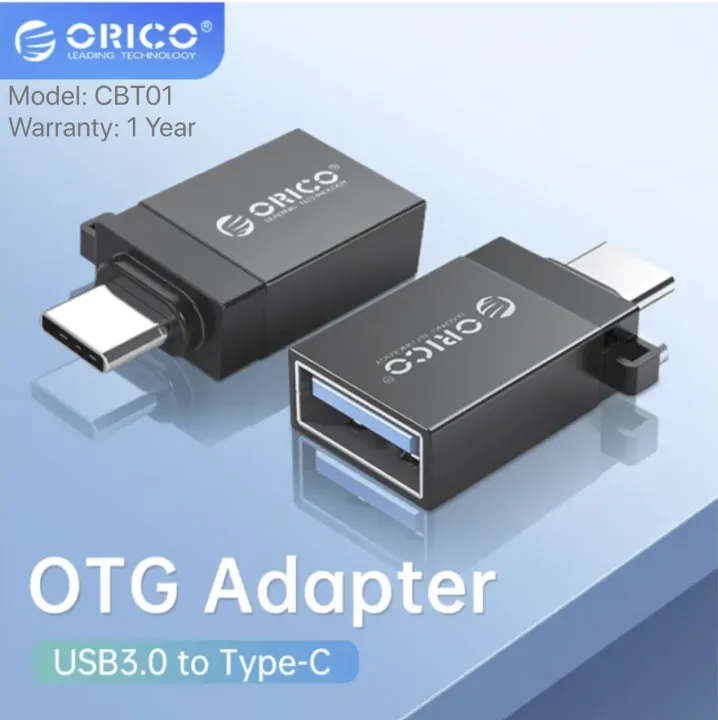 ORICO CBT-UT01 Type-C to USB3.0 OTG Adapter For All types of Mobile Use For Keyboard And Mouse Connect Lindaa
