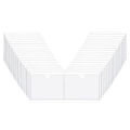 36Pcs Self-Adhesive Label Card Holder Index Pockets Holder 6X8.5cm. 