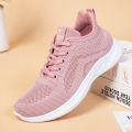 Sneakers Women's 2023 Spring Fly Weaving Fashion Casual Trendy Shoes Breathable Outdoor Running Shoes Low Top Mesh Women's Shoes.