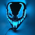 Good nightHorror Halloween GlowMasks Led Luminous Scream Venom Mask Carnival Masquerade Party Cosplay Scorpion Mask New.
