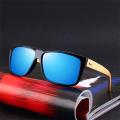 Classic Bamboo Wood Sunglasses Brand Design Men Women Coating Mirror Sun Glasses Retro Glasses UV400 Shades Eyewear. 