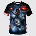 Terminator T-shirts movie 3D printed streetwear men women casual fashion oversized short sleeve t shirt kids tees tops clothing. 