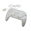 White/Black Classic Wired Game Controller Gaming Pro Remote Game Controller Gamepad For Nintendo Wii.