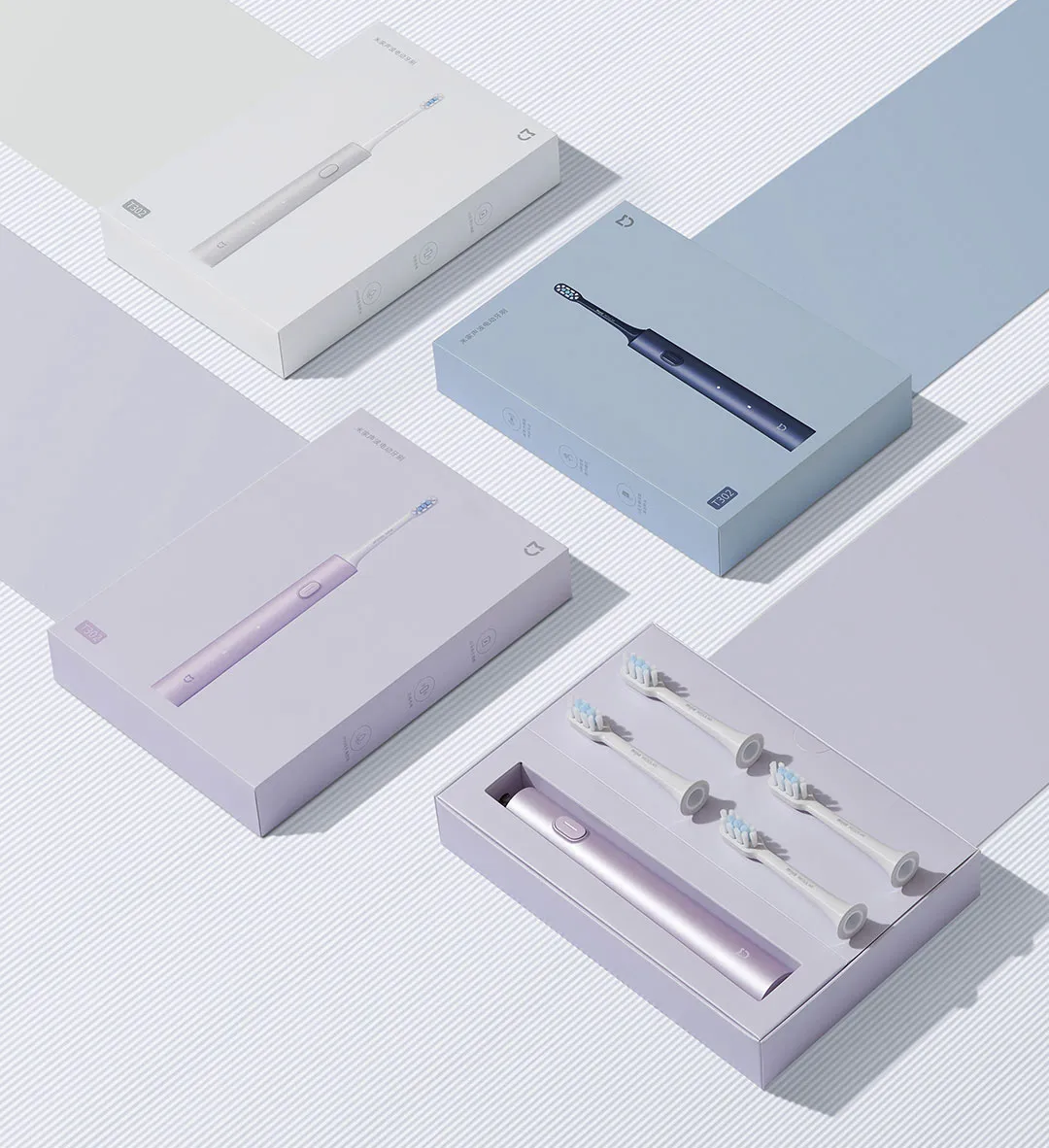 Gadgetoo Xiaomi Mijia Electric Sonic Toothbrush T302 With 4 Free Brush Heads Gadgetoo Xiaomi Mijia Electric Sonic Toothbrush T302 With 4 Free Brush Heads