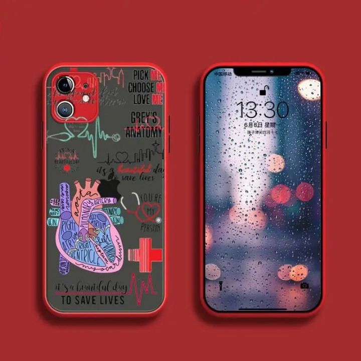 Greys%20Anatomy%20You%20are%20my%20person%20Phone%20Case%20For%20iPhone%2013%2012%2011%2014%20Mini%20Pro%20XS%20Max%20Plus%20transparent%20Gray%20Back%20Cover%20-%20Image%203