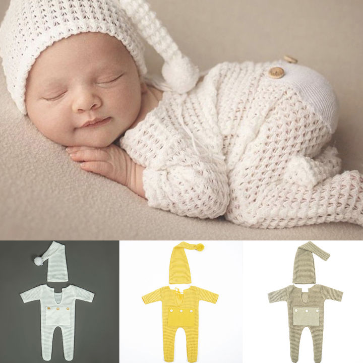 Buryeah 7 Pieces Baby Photo Shooting Props Set Includes 3
