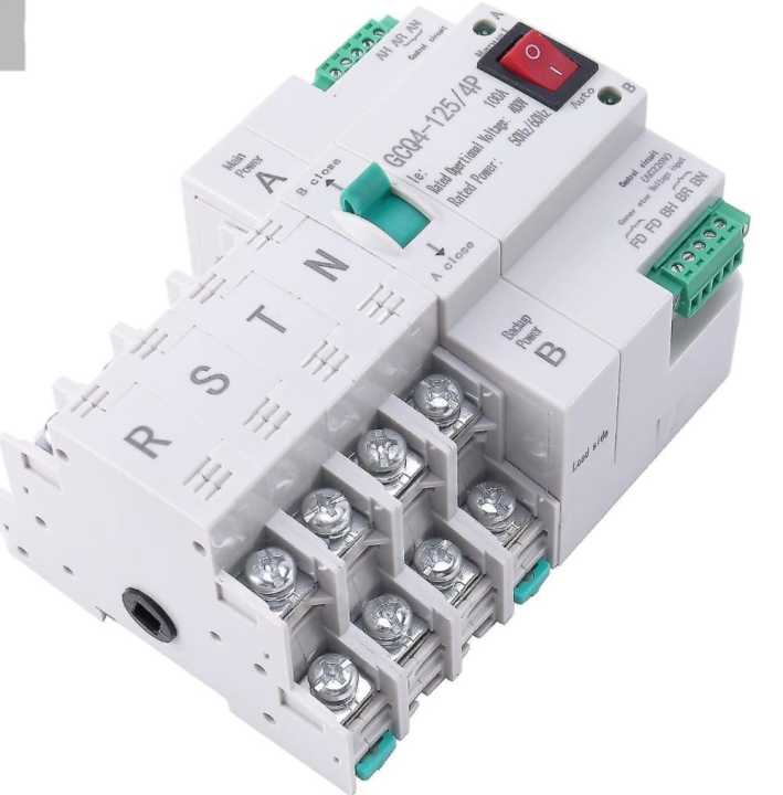 Automatic Transfer Switch , ATS- 100A/4Pole