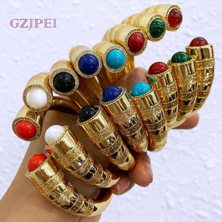 Bracelet%20Rings%20For%20Women%20Italy%2018K%20Gold%20Plated%20Copper%20Bangle%20Vintage%20Jewelry%20Bride%20Wedding%20Party%20Accessories%20-%20Image%203