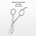 Carpet Shears Stainless Steel Duckbill Blade Comfortable DIY Durable Applique Scissors Sandblasting Rustproof for Crafts.