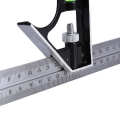 300mm 12" Adjustable Engineers Combination Square Kit Right Angle Ruler FZ. 