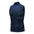 Cody Lundin Wholesale High Neck Men's Tank Top Blank Sleeveless T-Shirts Men Gym Fitness Clothes Custom Your Logo BunnyGarden.