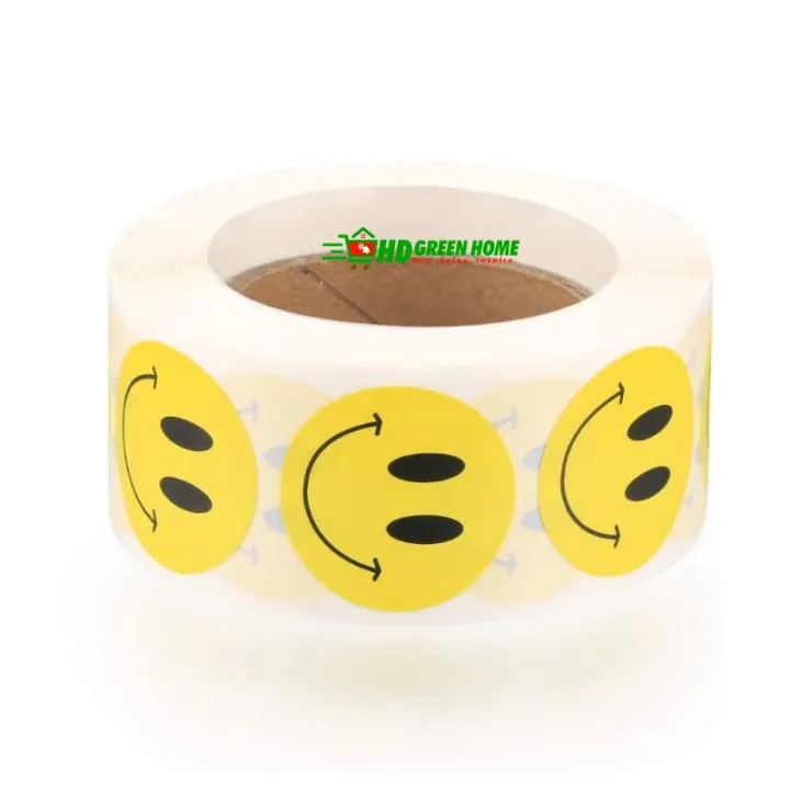 500%20pcs%20x%202.5cm%20Round%20Yellow%20Smiley%20Face%20Sticker%20Self%20Adhesive%20Happy%20Face%20Circle%20Label%20Stickers%20-%20Image%204