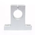 Conventional 16mm SK16 Motor Chrome Linear Rail Shaft Guide Support Bracket / Bearing Step. 