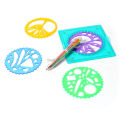 【DIV MALL】(NEW)Spirograph set Draw Spiral Designs Interlocking Gears Wheels with pen,Creative paint toy For Adults Kids drawing toy.