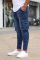 New Jeans Men Pants Casual Cotton Denim Trousers Multi Pocket Cargo Jeans Men New Fashion Denim Pencil Pants Side Pockets Cargo. 