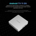 KICKPI KP1 TV Box Google Netflix Certified Android 11 Amlogic S905Y4 2GB 32GB 4K Voice AV1 1080P HD 5G Wifi BT5.0 Androidtv. 