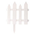 14PCS outdoor PVC white fence garden pet decoration cage. 