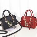 Fashion Brand Women Embroidery Solid Color Shopper Totes Large Capacity Handbag Ladies Luxury Design Shoulder Crossbody Bag.