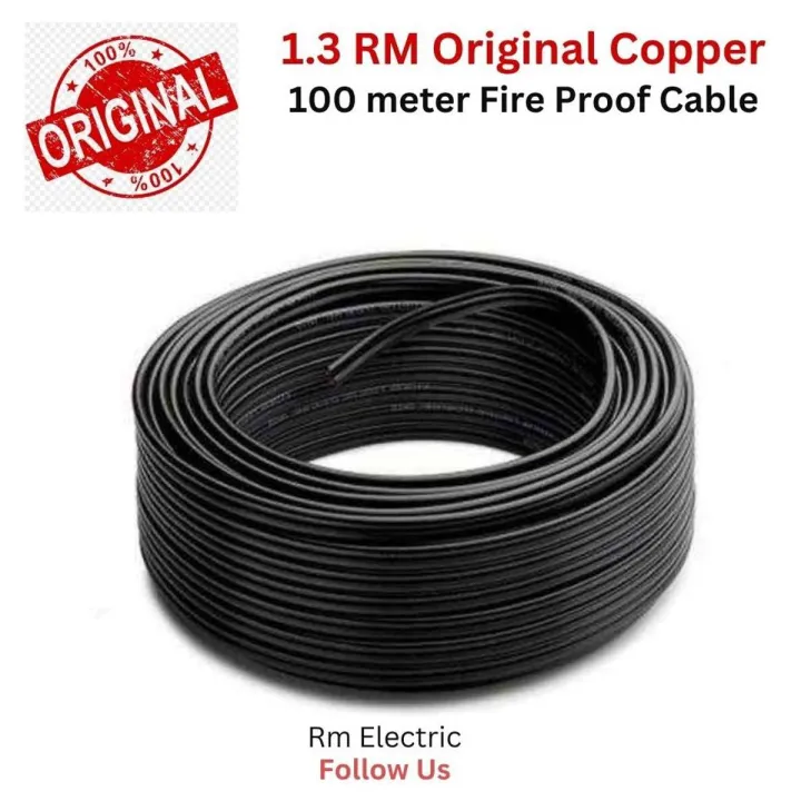 House%20Wiring%20Cable%20Fire%20Proof%20BYA%20(1x1.3%20rm)%20Pure%20Copper%203/22%20Cable%201.3rm%20Black%20&%20Red%20Non-Sheathed%20Single%20Core%20Copper%20Cable%201.3Rm%20Cable%20-%20Image%206